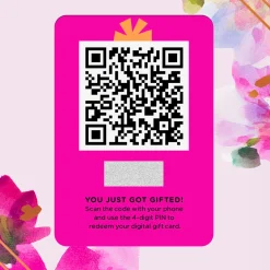 You Are Amazing Watercolor Flowers Gift Card Greeting Birthday Card