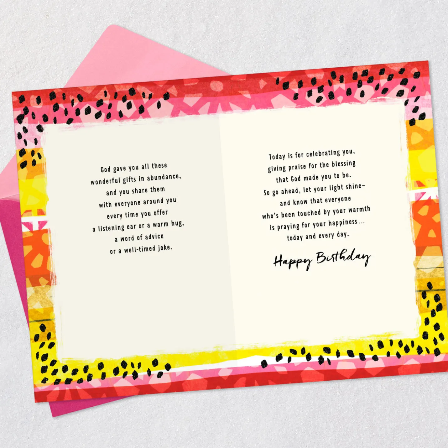 You Are God's Blessing Birthday Card