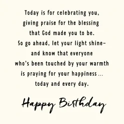 You Are God's Blessing Birthday Card
