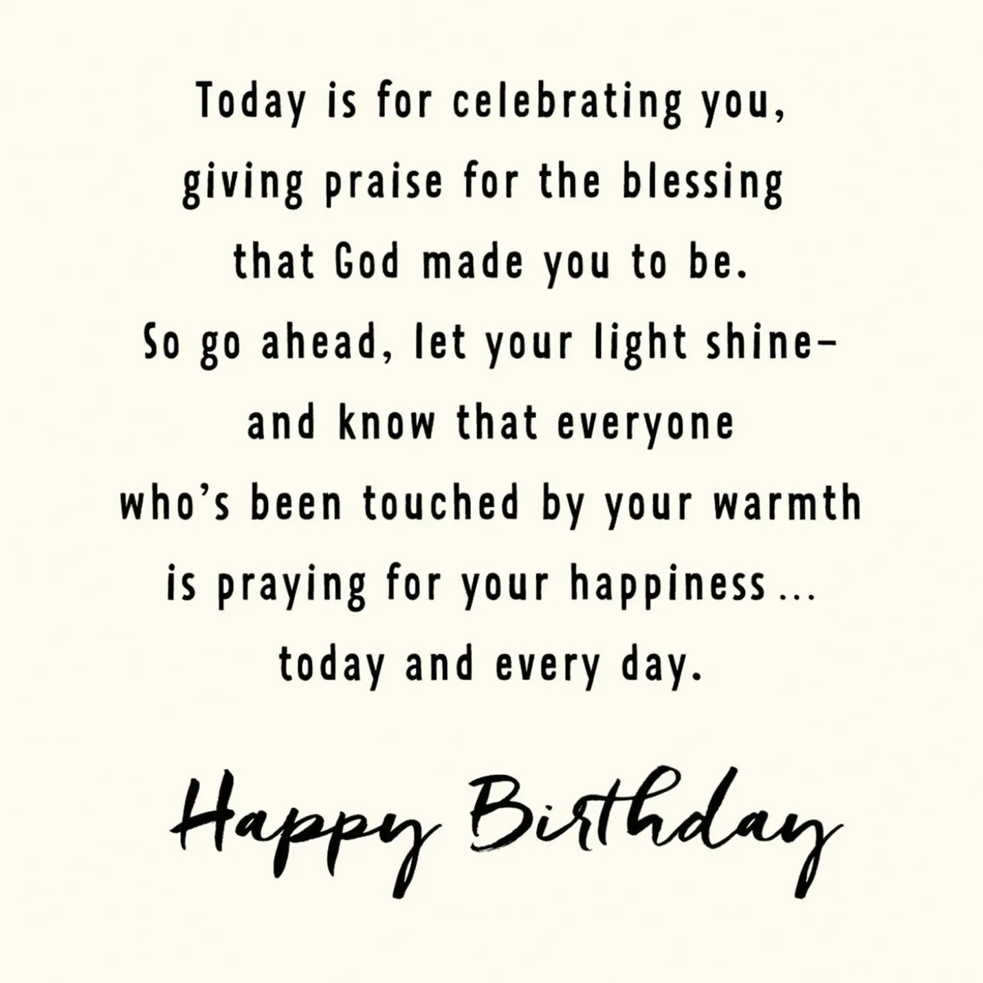 You Are God's Blessing Birthday Card
