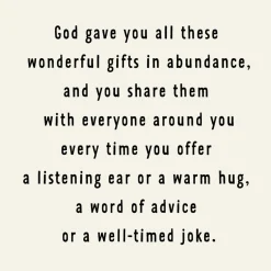 You Are God's Blessing Birthday Card