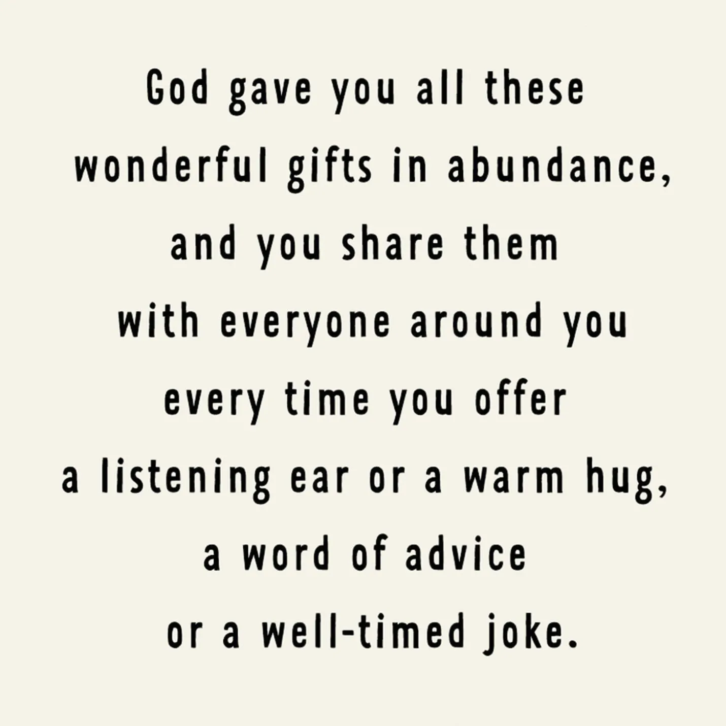 You Are God's Blessing Birthday Card