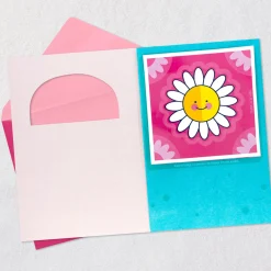 You Are Loved Birthday Card for Granddaughter With Sticker