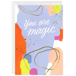 You Are Magic Abstract Art Custom Card