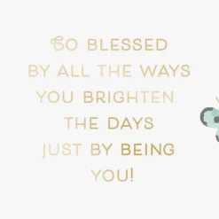 You Brighten Days Birthday Card
