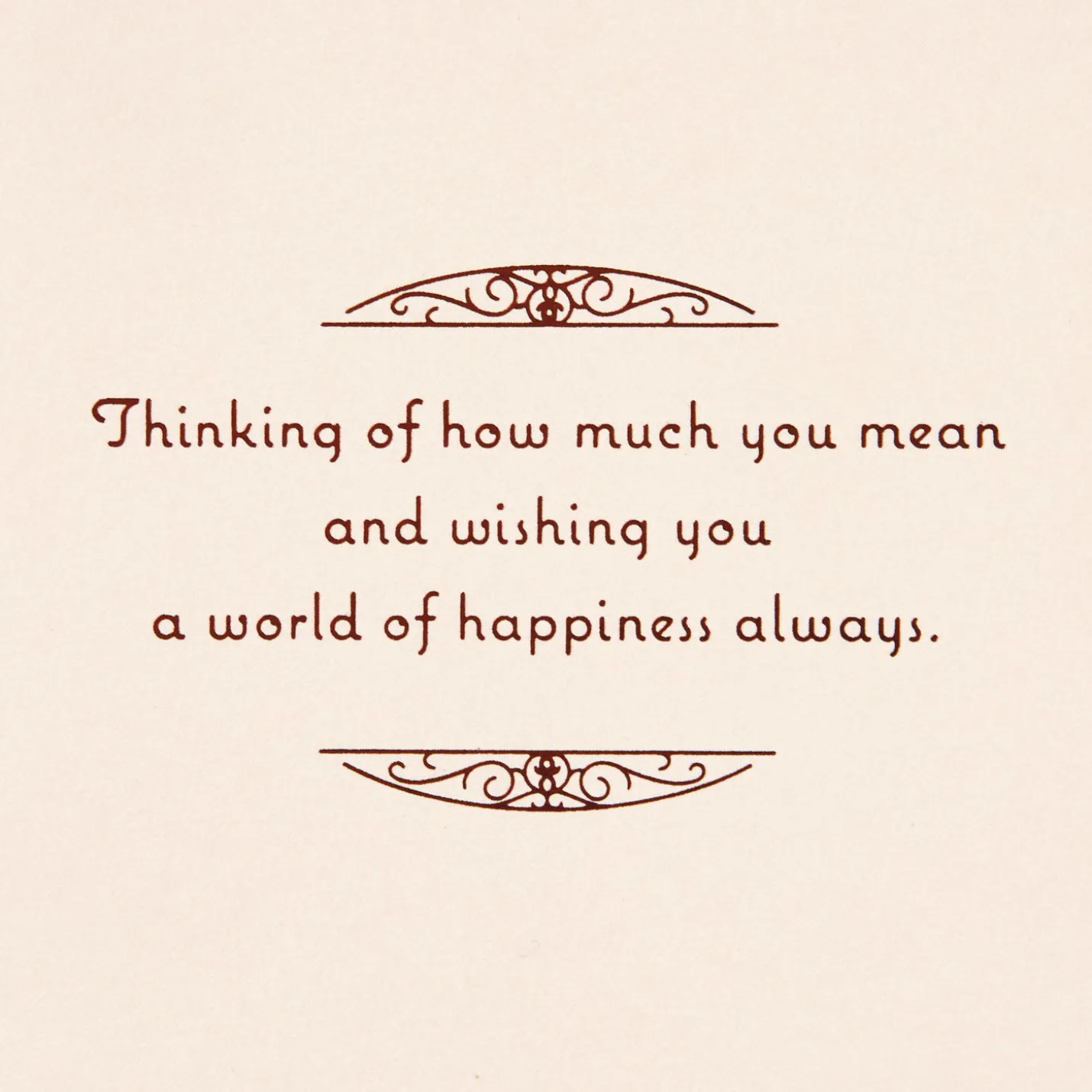 You Brighten Our Days Thinking of You Card With Fan
