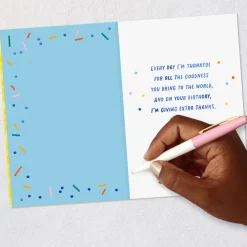 You Bring Goodness to the World Religious Birthday Card
