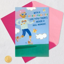 You Bring the Fun Pop-Up Birthday Card for Granddaughter