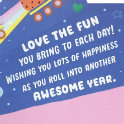 You Bring the Fun Pop-Up Birthday Card for Granddaughter