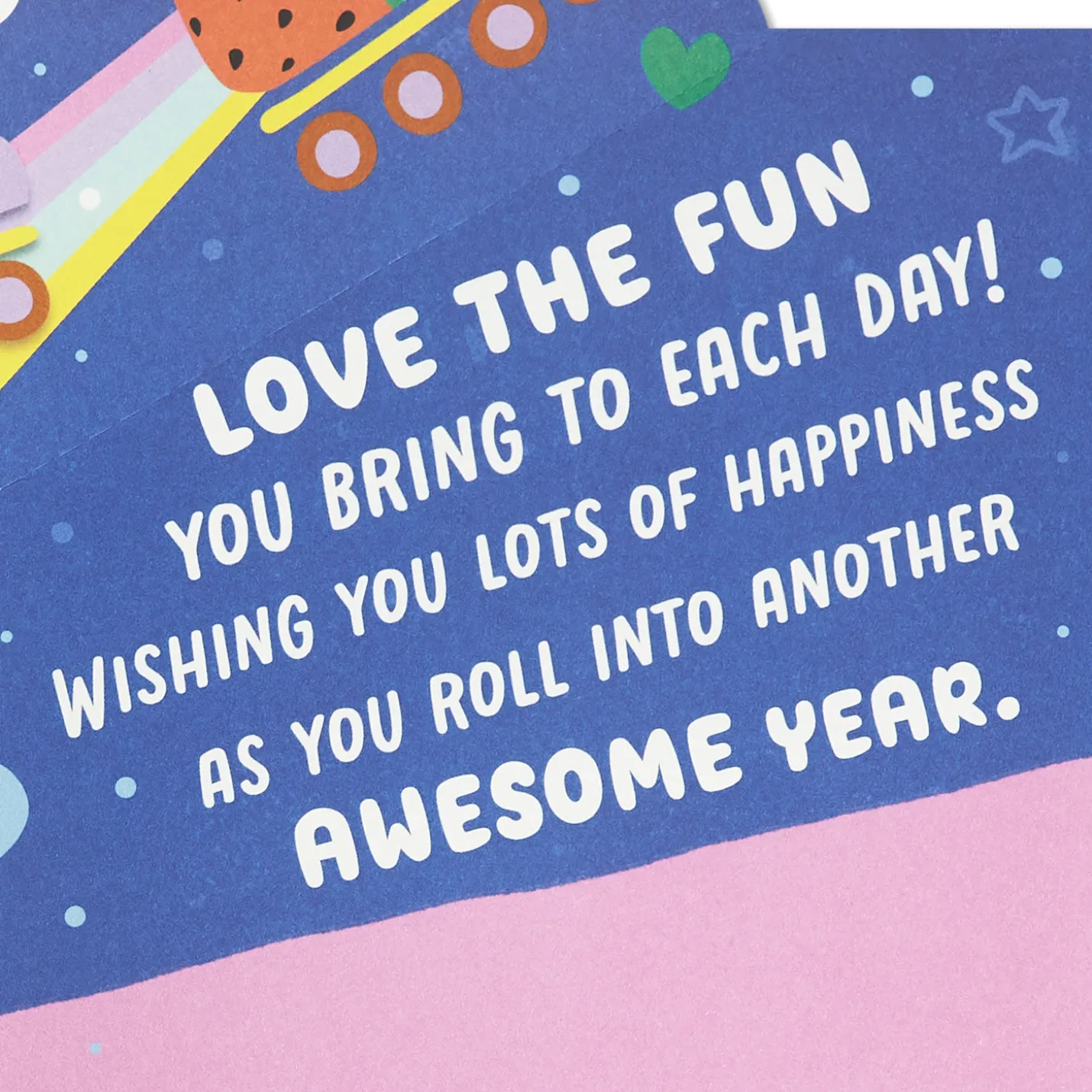 You Bring the Fun Pop-Up Birthday Card for Granddaughter