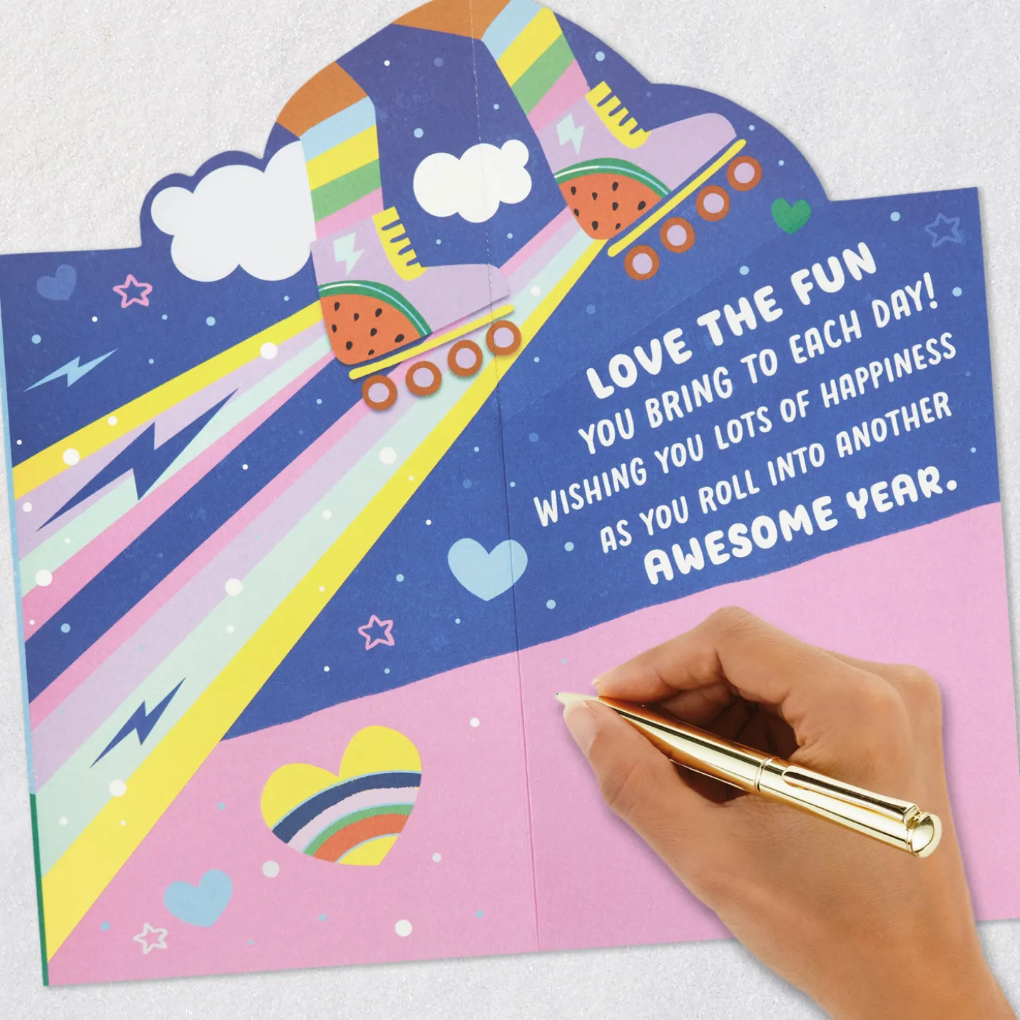 You Bring the Fun Pop-Up Birthday Card for Granddaughter