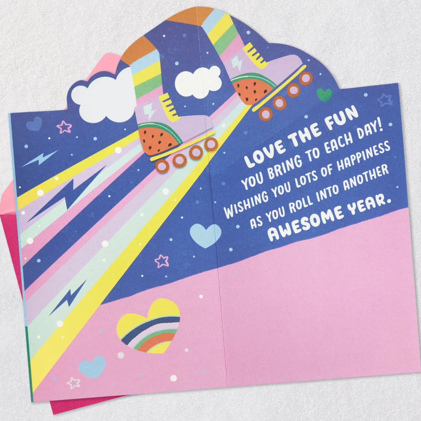 You Bring the Fun Pop-Up Birthday Card for Granddaughter