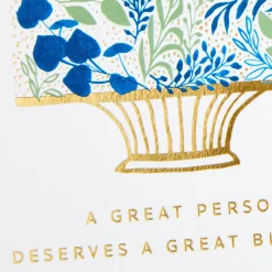 You Deserve a Great Day Birthday Card