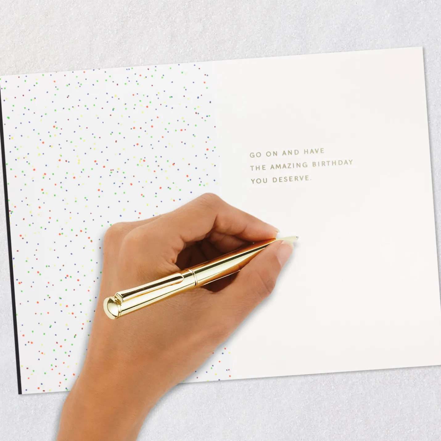 You Deserve an Amazing Day Birthday Card