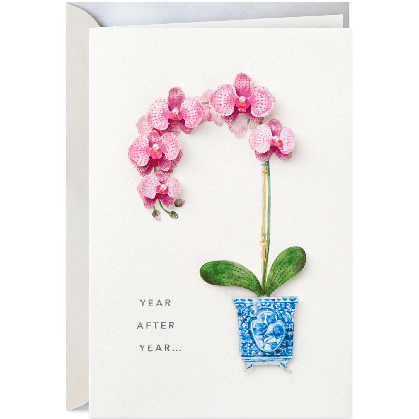 You Grow More Beautiful Every Year Birthday Card
