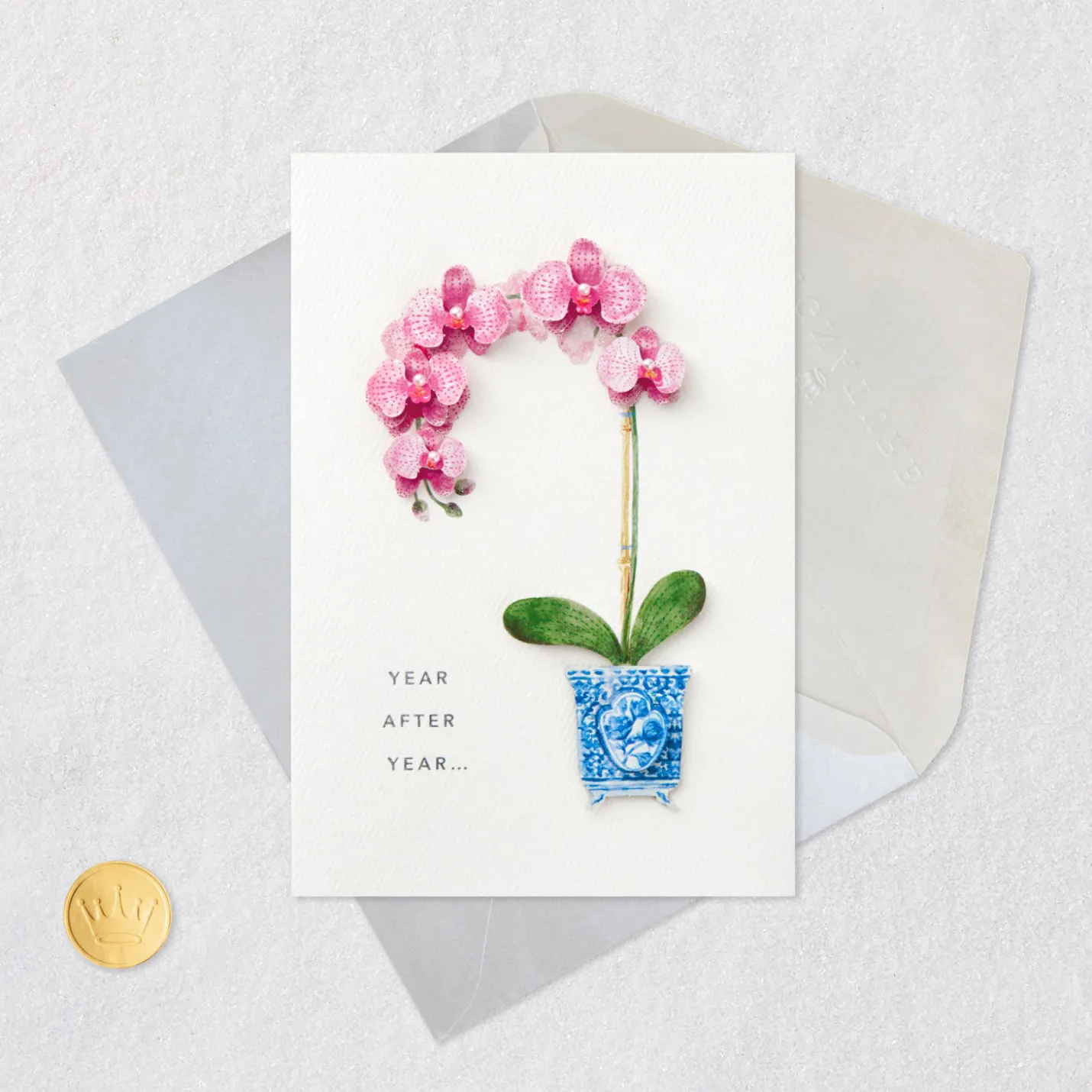 You Grow More Beautiful Every Year Birthday Card