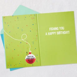 You Kick Bass Funny Musical Birthday Card