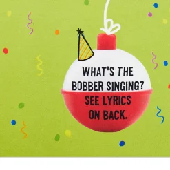 You Kick Bass Funny Musical Birthday Card