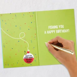 You Kick Bass Funny Musical Birthday Card