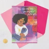 You Light Up the World Birthday Card for Girl