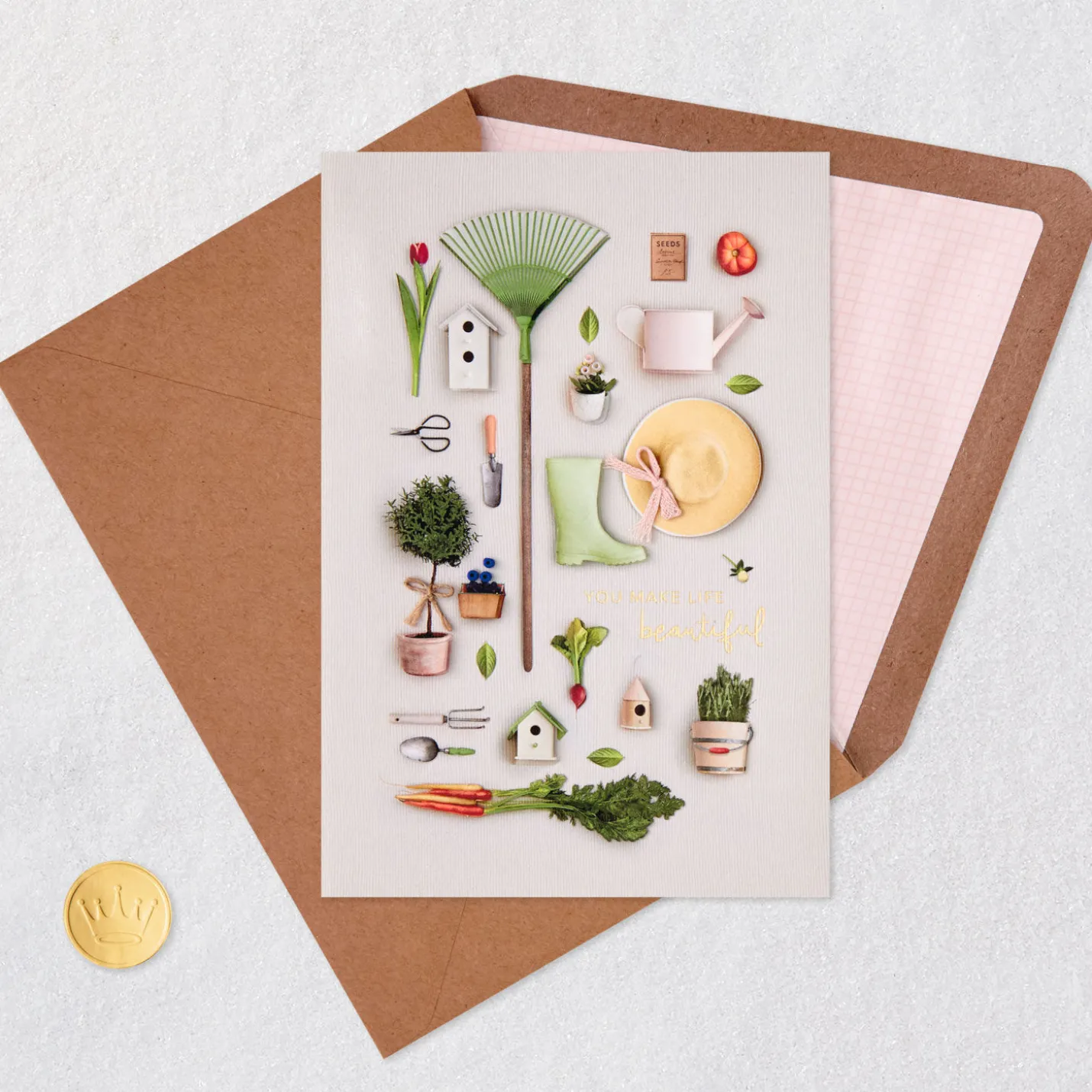 You Make Life Beautiful Birthday Card