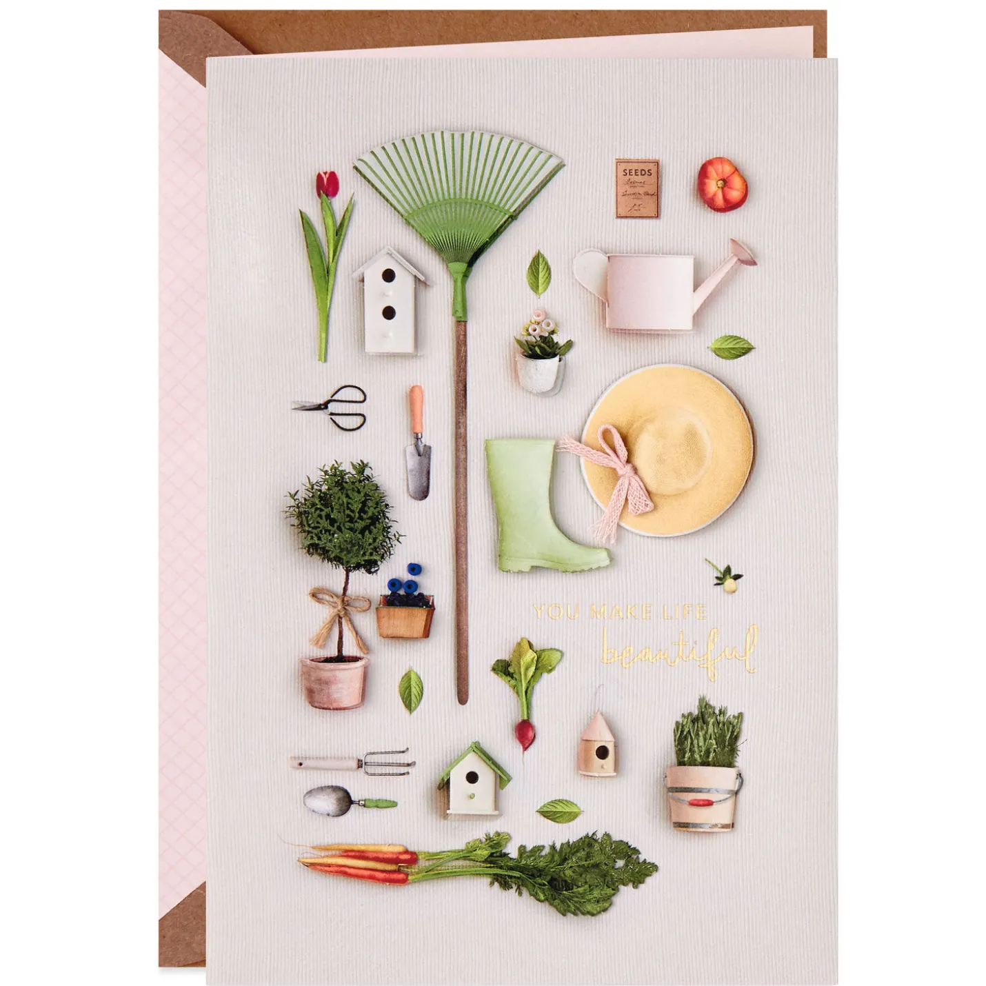 You Make Life Beautiful Birthday Card