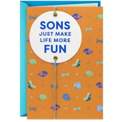 You Make Life More Fun Birthday Card for Son