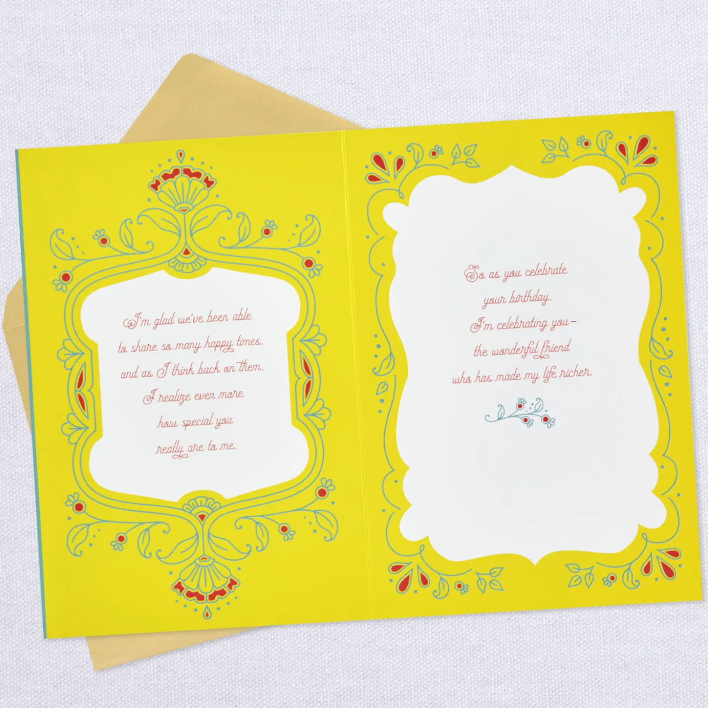 You Make My Life Richer Birthday Card for Friend