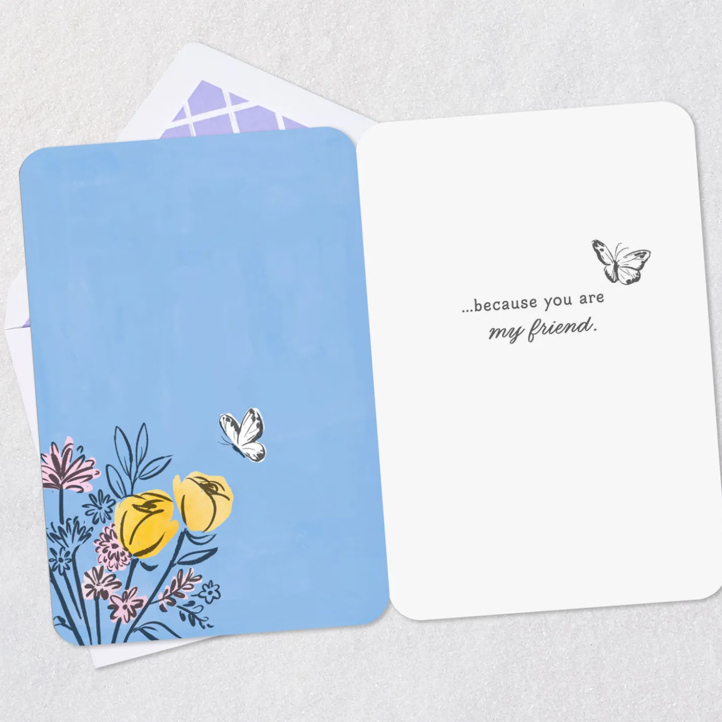 You Make My World a Better Place Friendship Card