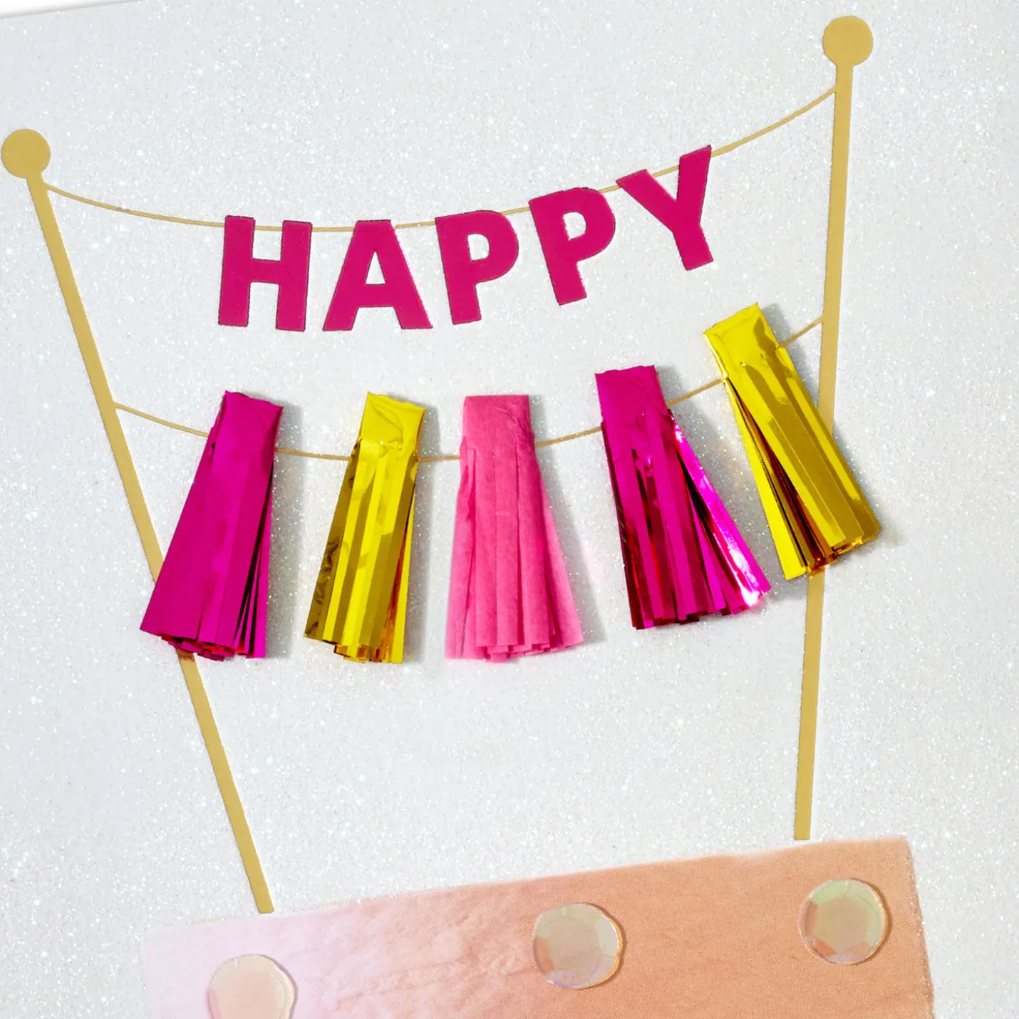 You Make Your Birthday Sparkle Birthday Card