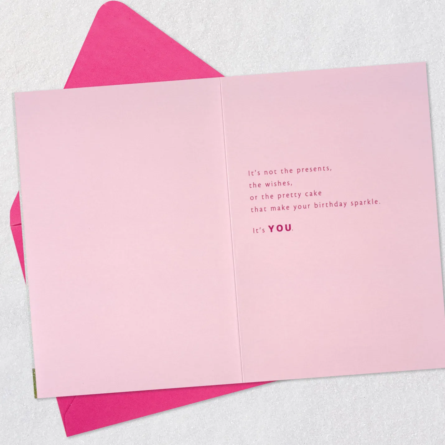 You Make Your Birthday Sparkle Birthday Card