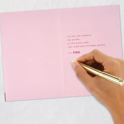 You Make Your Birthday Sparkle Birthday Card