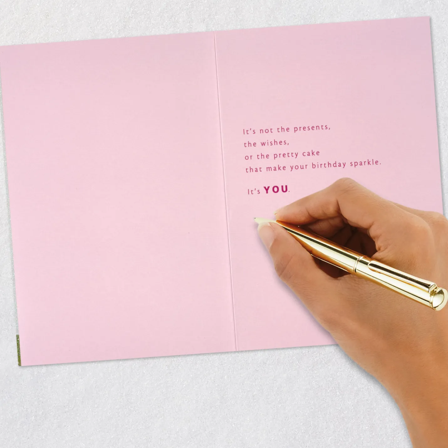 You Make Your Birthday Sparkle Birthday Card