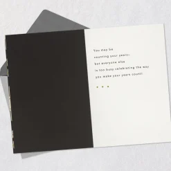 You Make Your Years Count Birthday Card