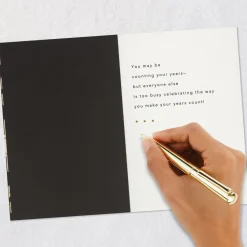 You Make Your Years Count Birthday Card