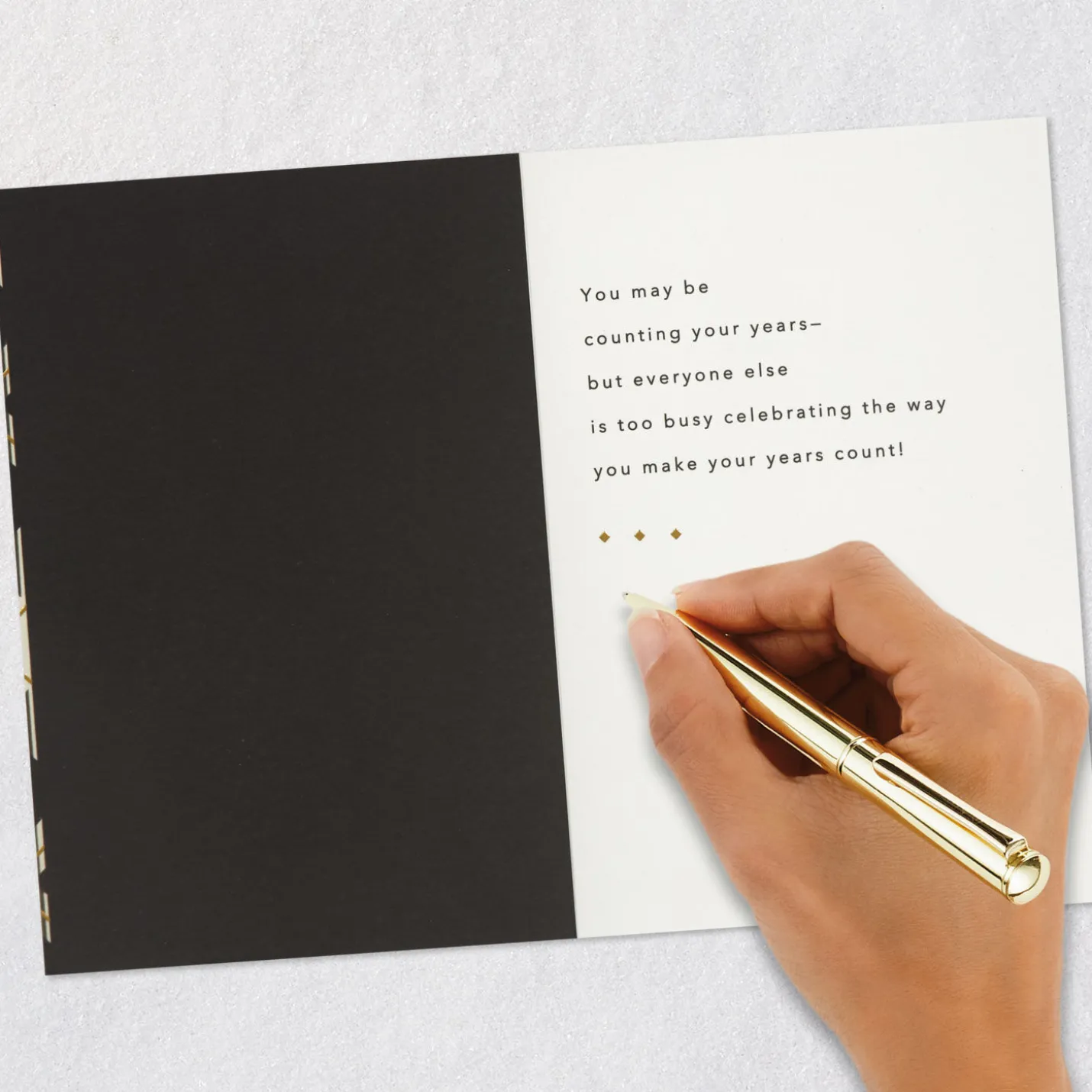You Make Your Years Count Birthday Card