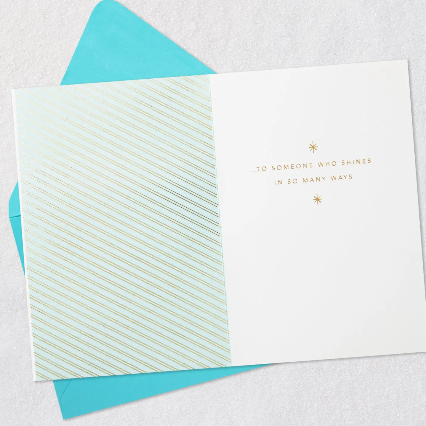 You Shine in So Many Ways Birthday Card