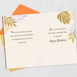 You Simply Inspire Birthday Card