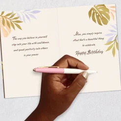 You Simply Inspire Birthday Card