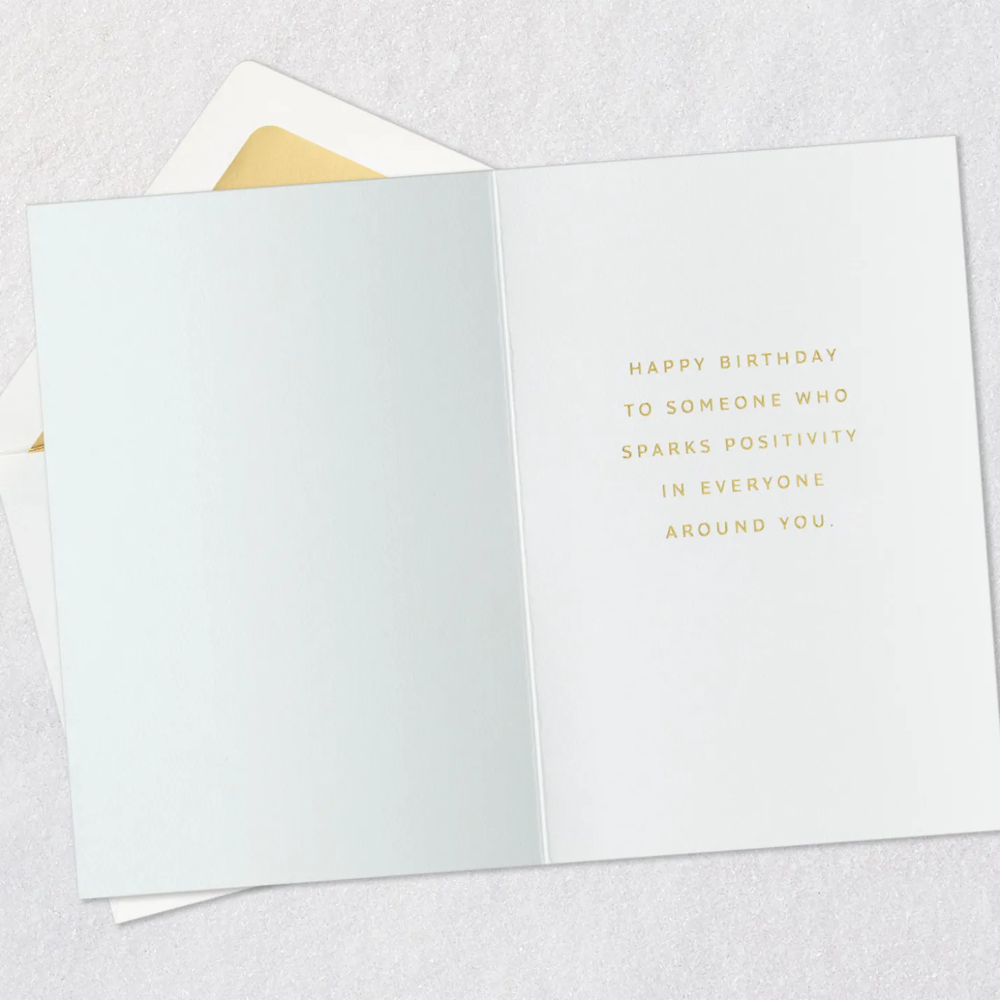 You Spark Positivity Birthday Card