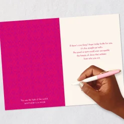 You Were Made to Shine Religious Birthday Card