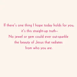 You Were Made to Shine Religious Birthday Card