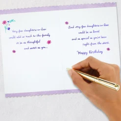 You Add So Much to Our Family Birthday Card for Daughter-in-Law