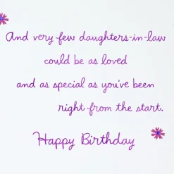You Add So Much to Our Family Birthday Card for Daughter-in-Law