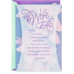 You and Me Will Always Be Romantic Birthday Card for Wife