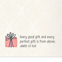 You Are a Gift From God Religious Birthday Card for Grandma