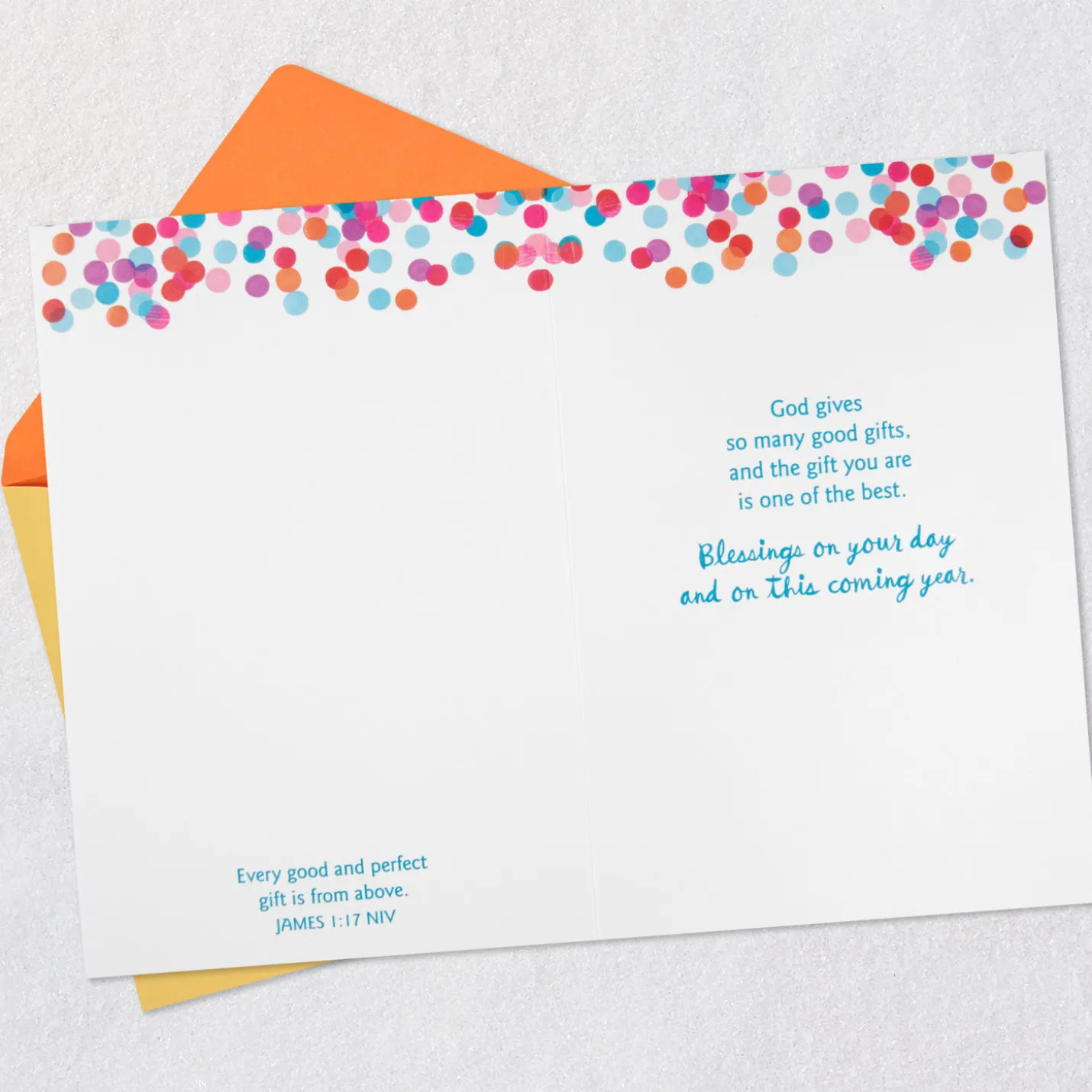 You Are a Gift Religious Birthday Card for Niece
