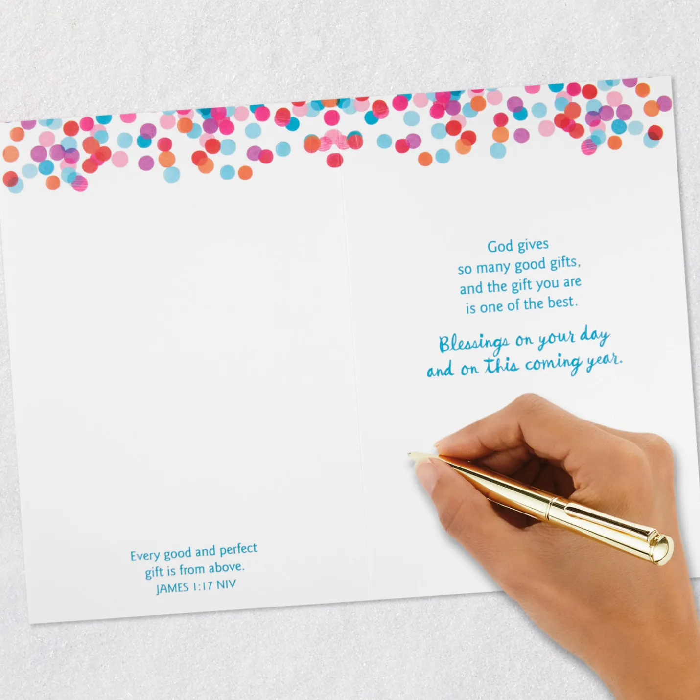 You Are a Gift Religious Birthday Card for Niece