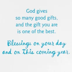 You Are a Gift Religious Birthday Card for Niece