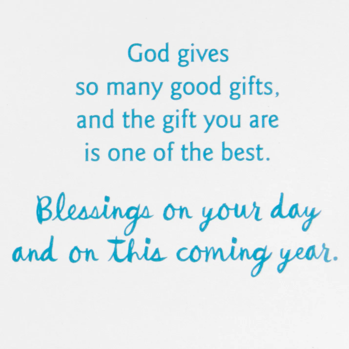You Are a Gift Religious Birthday Card for Niece